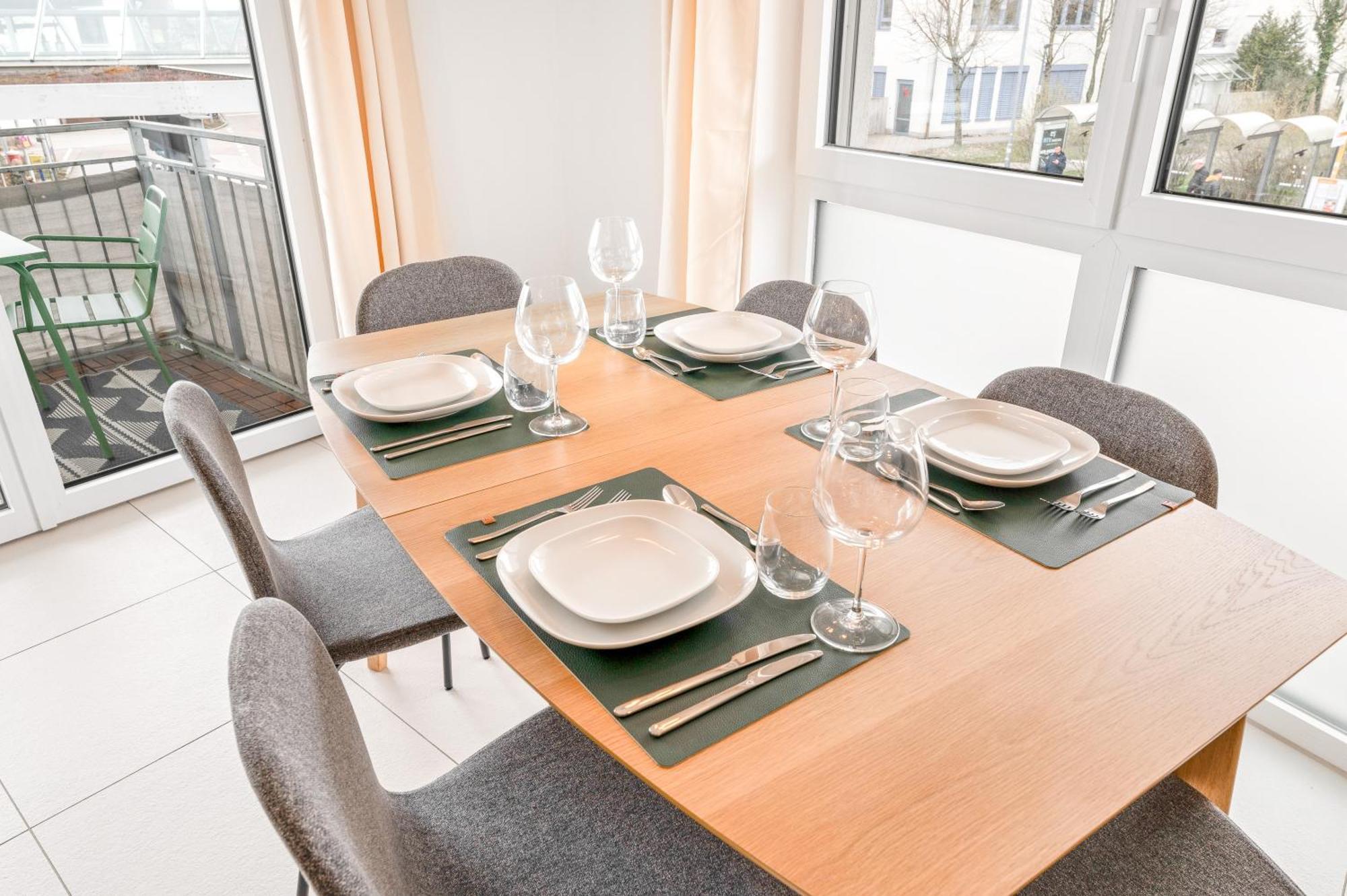 Design-Apartment - Kueche - Parken - Zentral Leinfelden-Echterdingen Ngoại thất bức ảnh