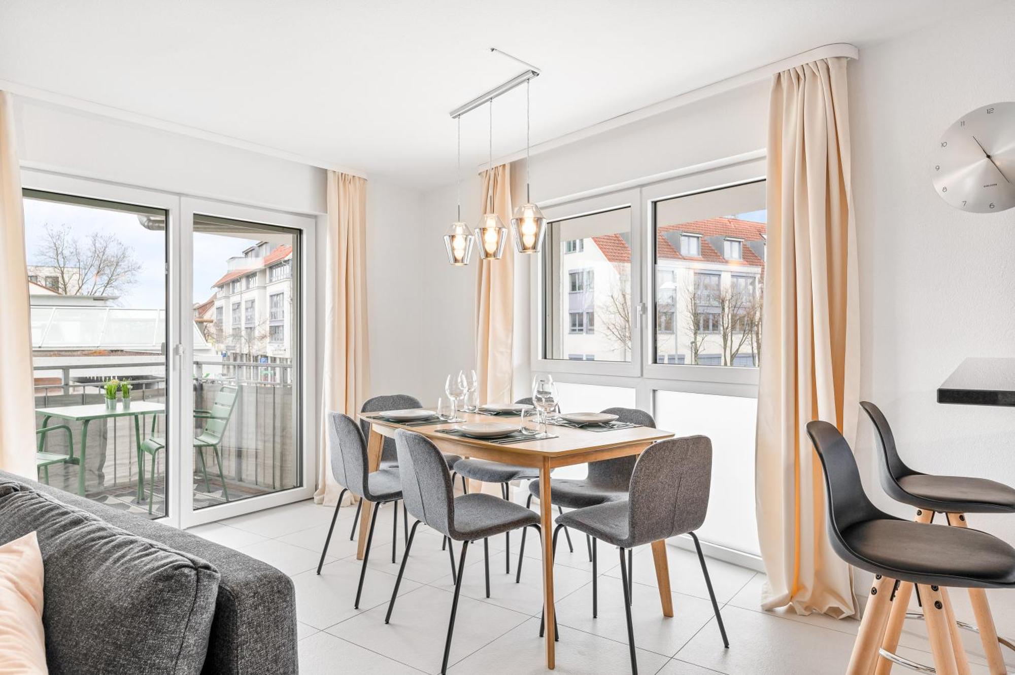 Design-Apartment - Kueche - Parken - Zentral Leinfelden-Echterdingen Ngoại thất bức ảnh