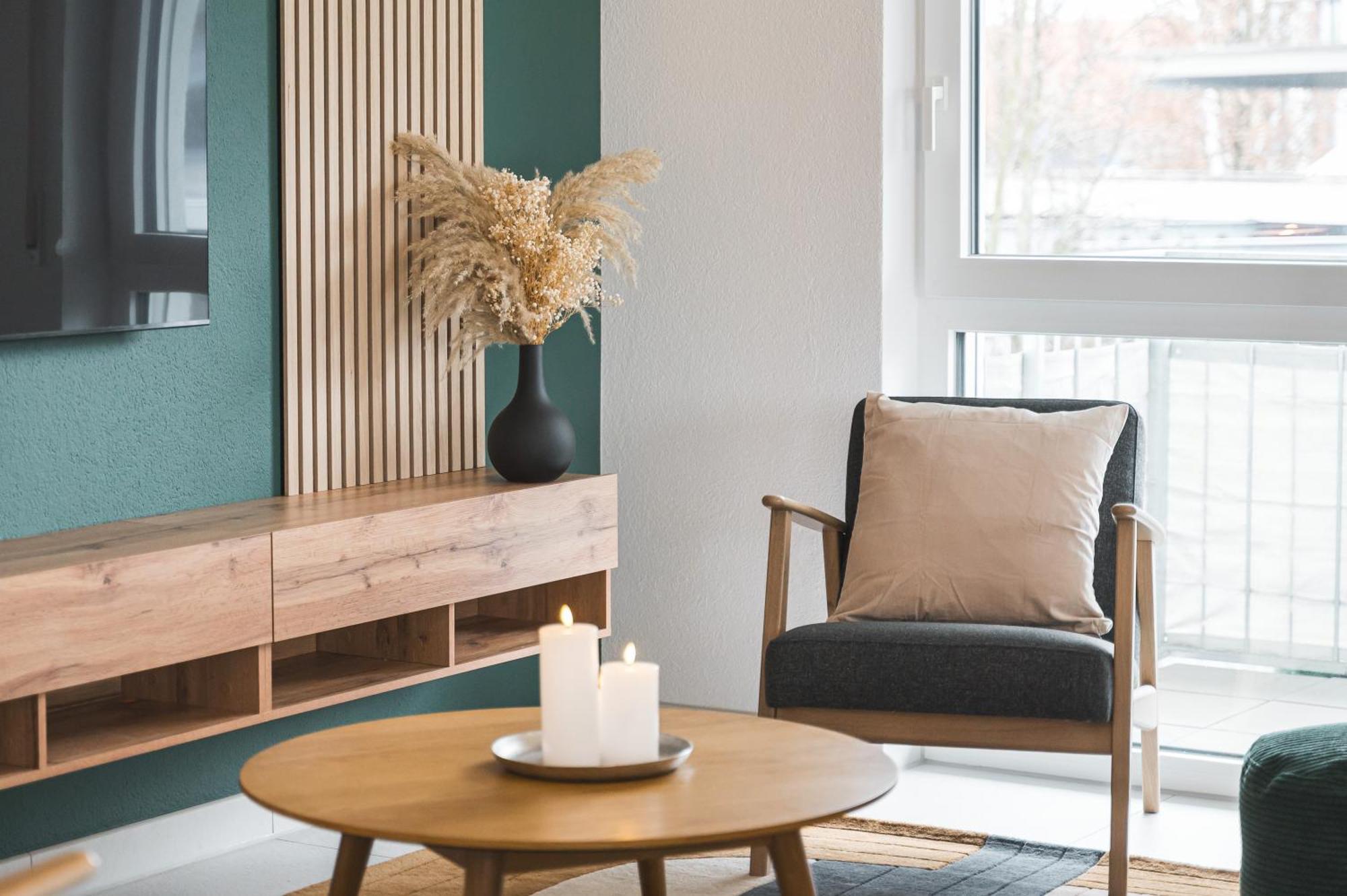 Design-Apartment - Kueche - Parken - Zentral Leinfelden-Echterdingen Ngoại thất bức ảnh